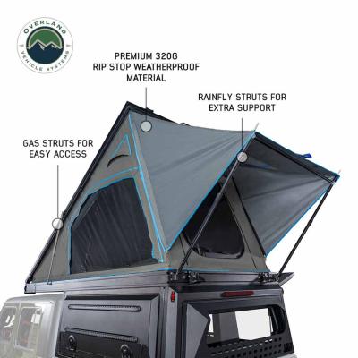 MagPak Camper W/Tent, Lights, Rear Molle Panel, Side Tie Downs, Front and Rear Windows 14-24 GM Colorado 5 Foot Bed Overland Vehicle Systems