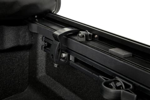 Supertop Truck Bed Cap 2 For Jeep 2020-2024 Gladiator 5.0 Foot Black Diamond PVC Coated Sailcloth No Drill Bestop