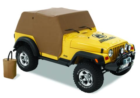 All Weather Jeep Trail Cover For Jeep Jeep 1997-2006 Wrangler TJ Spice Bestop