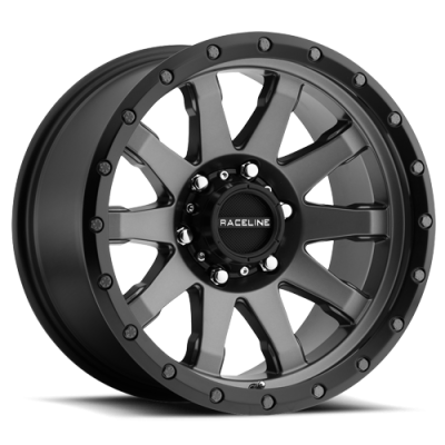 Aluminum Wheels 20x10 Clutch 934G Gunmetal Gray Multi Spoke -19 Offset 5 on 127 Bolt Pattern 78.1 Bore Raceline