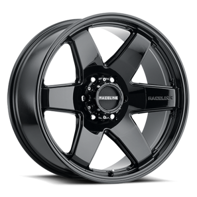 Aluminum Wheels 20x8.5 Addict 942B Gloss Black Multi Spoke 15 Offset 5 on 139.7 Bolt Pattern 106.5 Bore Raceline