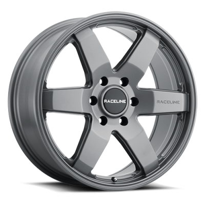 Aluminum Wheels 18x9 Addict 942GS Greystone Gray Multi Spoke 12 Offset 5 on 139.7 Bolt Pattern 106.5 Bore Raceline