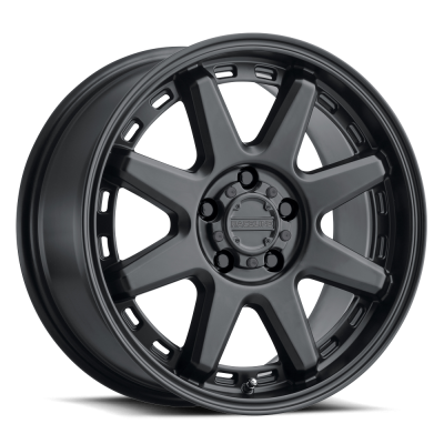 Aluminum Wheels 15x8 Scout 947B Satin Black -24 Offset 5 on 114.3 Bolt Pattern 78.1 Bore Raceline