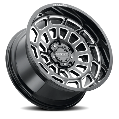 Aluminum Wheels 20x9 Warp 955M Milled Gloss Black 0 Offset 5 on 127 Bolt Pattern 78.1 Bore Raceline
