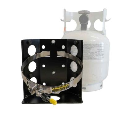Propane Tank Bracket 5 Lb Manchester 1.2 Gallon LP Bottle 8 Inch Diameter Power Tank