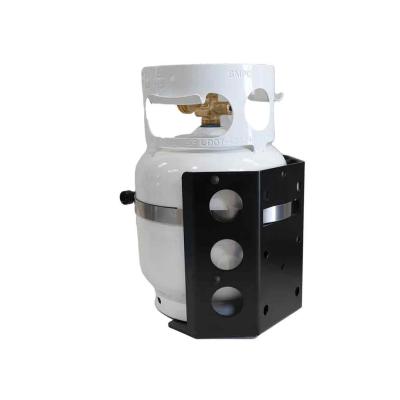 Propane Tank Bracket 5 Lb Manchester 1.2 Gallon LP Bottle 8 Inch Diameter Power Tank