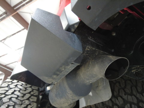 Gladiatror Rear Rock Sliders for 20-Pres Jeep Gladiator JT Steel Powdercoat Rock Slide Engineering