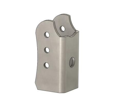 Tall Adjustable Truss Upper Link Mount 2.63 Inch Artec Industries