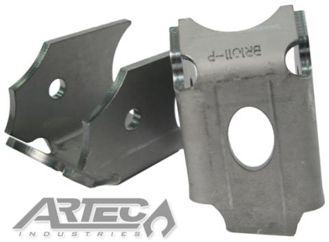 Lower Link Axle Brackets Pair 10 Deg 3.5 Inch Axle Diameter Artec Industries