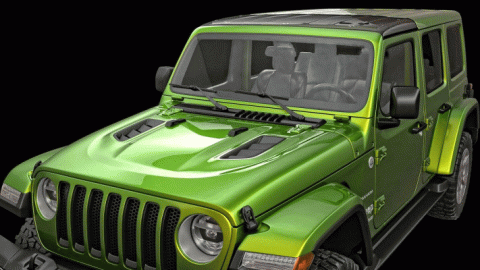 Jeep JL/JT Clear Panorama Hardtop Panel for 18-Present Wrangler JL /JLU and 20-Present Gladiator JT 4 Door ClearLidz