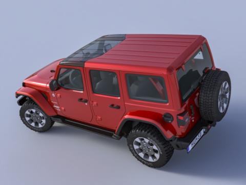 Jeep JL/JT Clear Panorama Hardtop Panel for 18-Present Wrangler JL /JLU and 20-Present Gladiator JT 4 Door ClearLidz