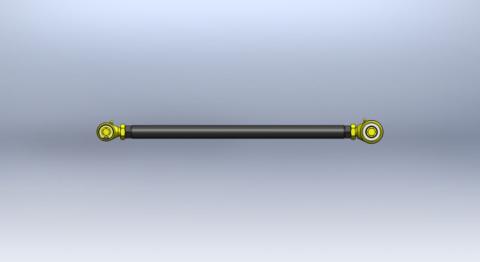 Custom Front Adjustable Track Bar W/Forged JJ 2.0 Width Lower Clayton Off Road