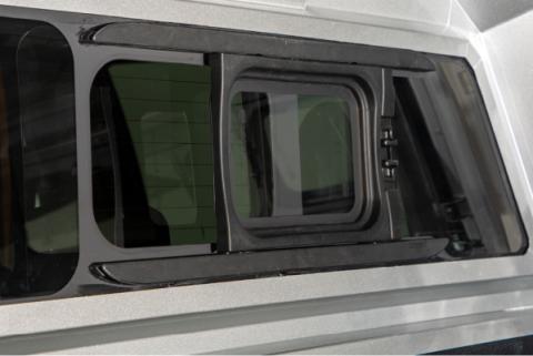 RAM 1500 Truck Bed Cap SmartCap EVOa Adventure Matte Black For 09-24 DS (Classic Body Style) RAM 1500 5.7 Foot Short Bed SmartCap