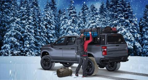 Tacoma Truck Bed Cap SmartCapEVOa Adventure Matte Black For 24-Present Toyota Tacoma 5 Foot Short Bed RSI SmartCap
