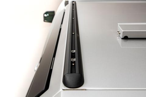 Tacoma Truck Bed Cap SmartCapEVOa Adventure Matte Black For 24-Present Toyota Tacoma 6 Foot Standard Bed RSI SmartCap