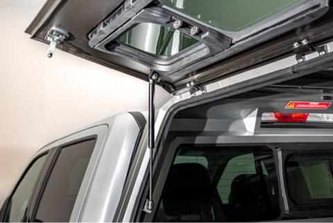 Tacoma Truck Bed Cap SmartCap EVO Sport Matte Black For 05-15 Toyota Tacoma 6 Foot Standard Bed RSI SmartCap