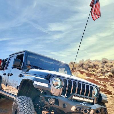 Shorty Front Bumper With Winch Plate For 18-25 Jeep Wrangler JL 2-4 Door 20-25 Gladiator Rock Slide Engineering
