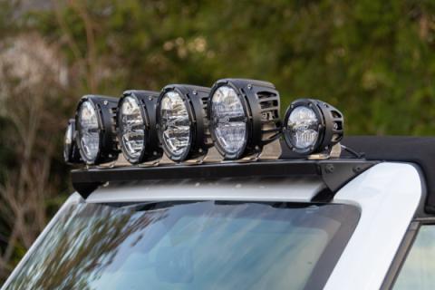 Bronco Windshield Light Bridge Grimm Offroad