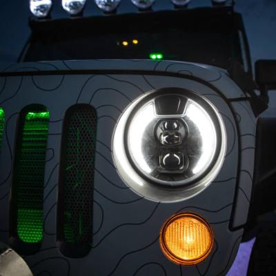 7 Inch Headlight With 4K Wide Angle Camera For 07-18 Wrangler JK Project X Offroad