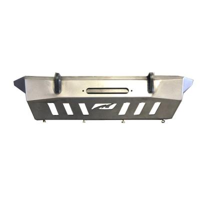 Jeep JK Front Bumper 07-18 Wrangler JK Crusher Series Bare Steel Motobilt