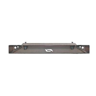 Jeep CJ Mid Width Front Bumper Bare Steel Motobilt
