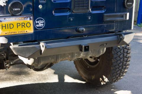 Jeep CJ YJ TJ Rear Rock Crawler Bumper Bare Steel Motobilt