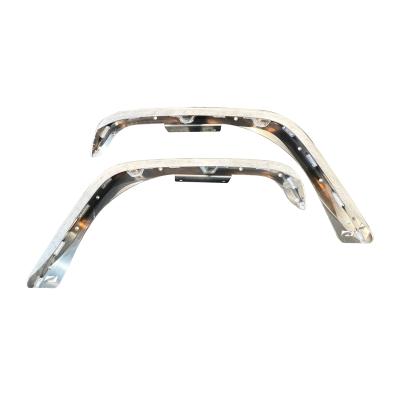 Aluminum Crusher 2 Inch Front Fenders for Jeep JK / JKU Motobilt