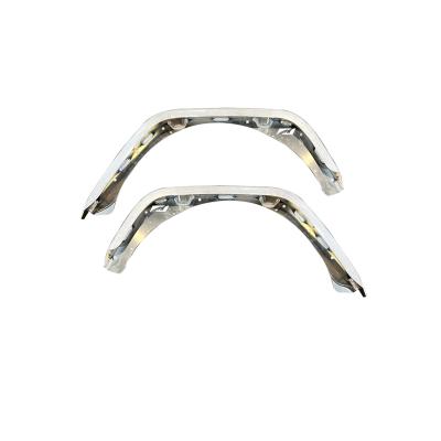 Aluminum Rear Fender Flares for Jeep JL/JLU Motobilt