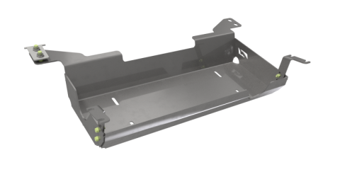 Jeep JL Muffler Skid Plate 2018-Present Wrangler JL Motobilt