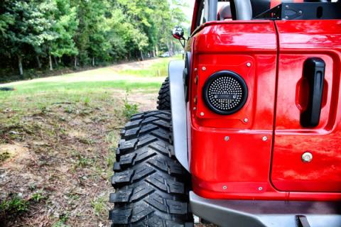 Jeep JL Rear Corner Armor for 18-Pres Wrangler JL Unlimited 4 Door Motobilt