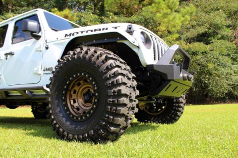 Front Highline Fenders for 2018-Present Jeep JL/JLU/JT Motobilt