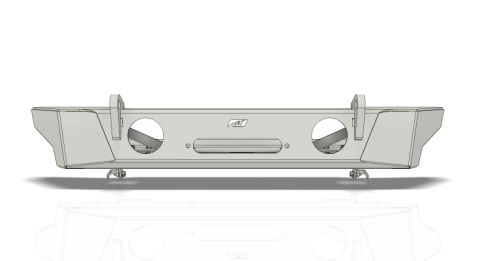 Crusher Series HD Front Bumper for Jeep JK/JKU Motobilt
