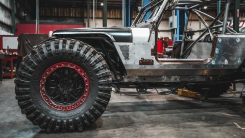 Cut-in Fender Flares for 1986-1995 Jeep Wrangler YJ