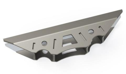 Triangulated Lower Link Mount Large For 1.75 Inch OD Round Tube Motobilt