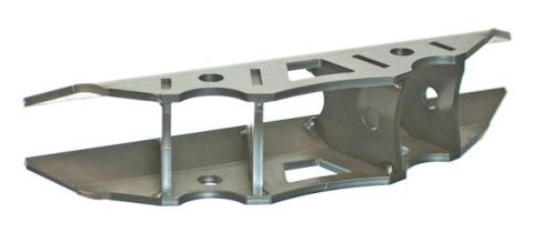 Triangulated Lower Link Mount Large For 1.75 Inch OD Round Tube Motobilt