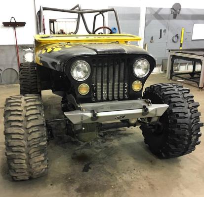 Jeep CJ Full Width Axle Conversion Kit Motobilt
