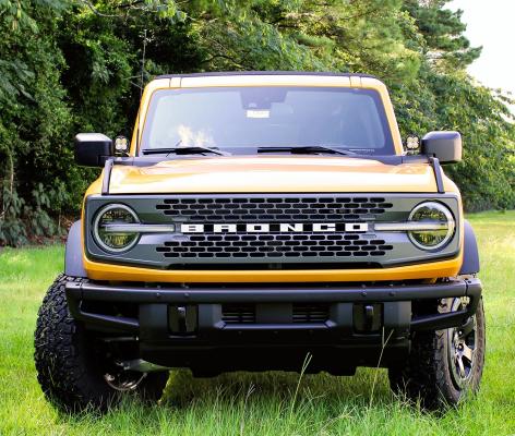 A-Pillar LED Light Mount For 2021 Ford Bronco Bare Steel Motobilt