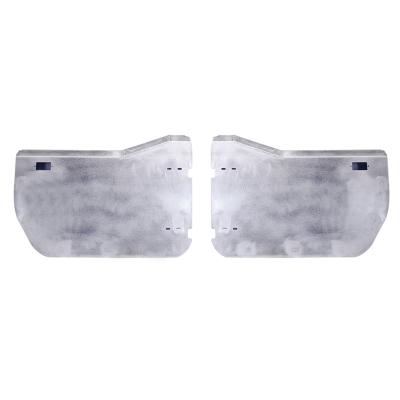 Aluminum Front Half Doors for Jeep JK With Universal Mirror Brackets Motobilt