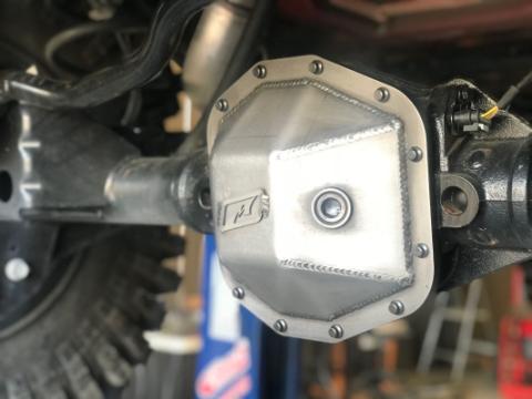 Jeep JL Differential Cover Rear 2018-Pres Wrangler JL Rubicon Dana 44 Bare Steel Motobilt