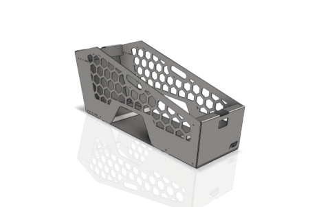 Universal Bed Mounted Tire Carrier Motobilt