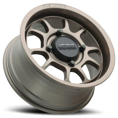 Aluminum Wheels 15x10 MR409 Bead Grip UTV Bolt Pattern 4 On 156 Offset 0 Lip Size 4.33 Steel Grey GY Method