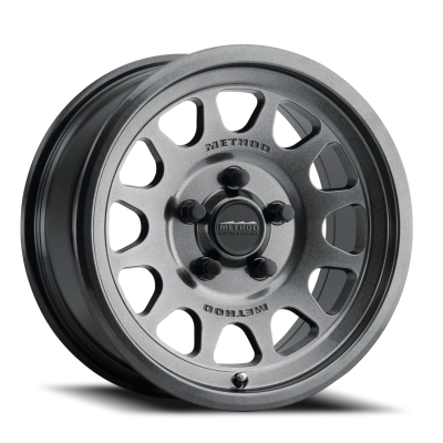 Aluminum Wheels 15x7 MR414 Bead Grip UTV Bolt Pattern 5 On 114.3 Offset 13 Lip Size 1.18 Graphite GY Method
