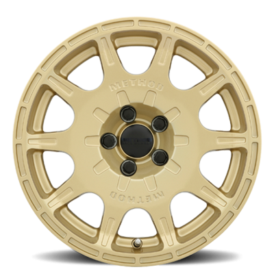 Aluminum Wheels 15x7 Rally VT-Spec MR502 Bolt Pattern 5 On 100 Offset 15 Lip Size 0 Gold GD Method