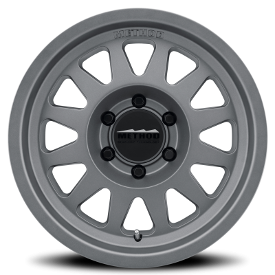 Aluminum Wheels 15x7 Bead Grip MR704 Bolt Pattern 5 On 100 Offset 15 Lip Size 1.18 Titanium SL Method