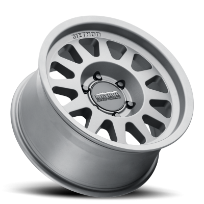 Aluminum Wheels 16x8 Bead Grip MR704 Bolt Pattern 6 On 139.7 Offset 0 Lip Size 1.77 Titanium SL Method