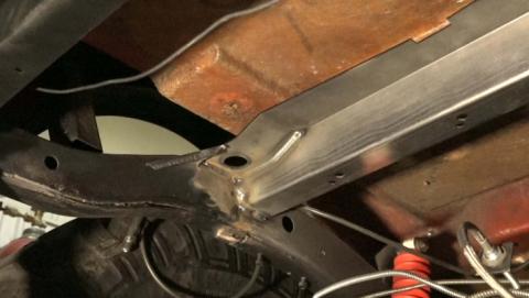 Rust Buster 1976-1986 Jeep CJ5, CJ7 &amp; Jeep CJ8 Fuel Tank Crossmember RB1010