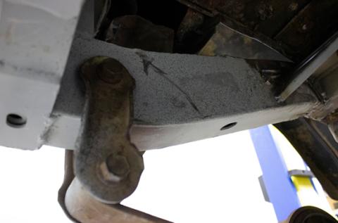 Rust Buster 1987-1995 Jeep Wrangler YJ Rear Shackle Mount Frame Section RB2002