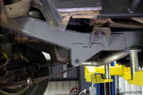 Rust Buster 1987-1995 Jeep Wrangler YJ Rear Section of Front Frame W/ Spring Mount RB2015