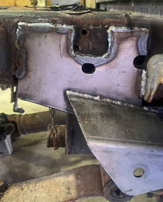 Rust Buster 2004-2008 Ford F-150 Center Rear Frame Section with Forward Leaf Spring Mount RB7071L/R