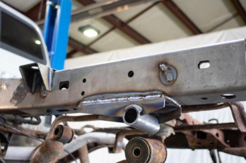 Rear Frame Rail Kit For 95-04 Toyota Tacoma Driver Side Rust Buster Frameworks